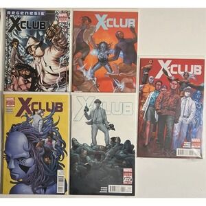 Marvel comic lot X-Club 2012 1 2 3 4 5 1-5